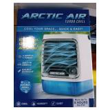 Turbo Chill Desktop Evaporative Space Cooler with LED Nightlight