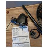 Lasko Cyclone 18  Adjustable Large Room Pedestal Fan  3 Speeds  54.5  H  Black - Retail: $175