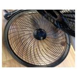 Lasko Cyclone 18  Adjustable Large Room Pedestal Fan  3 Speeds  54.5  H  Black - Retail: $175