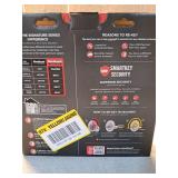 Kwikset 992 Juno Entry Knob and Double Cylinder Deadbolt Combo Pack featuring SmartKey in Satin Nickel