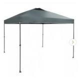 10 ft. x 10 ft. Commercial Instant Canopy-Pop Up Tent with Wall Panel Grey  - Retail: $99