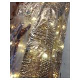 Set of 3 Light-up 3D Glitter Deer Family with 210 Warm White LED Christmas Lights  Holiday Time - Retail: $60