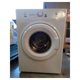 3.5 cu. ft. vented Front Load Stackable Electric Compact Dryer in White with Multiple Drying Modes, Exhaust Hose - Retail: $320