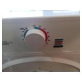 3.5 cu. ft. vented Front Load Stackable Electric Compact Dryer in White with Multiple Drying Modes, Exhaust Hose - Retail: $320