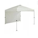10 ft. x 10 ft. Commercial Instant Canopy-Pop Up Tent with Wall Panel White - Retail: $199