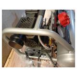 2 Gal. 135 PSI Portable Electric Oil-Free Quiet Jobsite Air Compressor with Dual Pressure Gauges and 1-Quick Coupler - Retail: $179