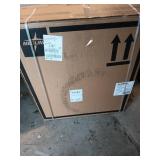 Medline Comfortable Folding Wheelchair with Swing-Back Desk-Length Arms and Swing-Away Footrests, 20W x 16D Seat - Retail: $150