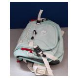 Bseash 40L Waterproof Hiking Backpack with Rain Cover, Outdoor Sport Travel Bag Daypack for Camping Climbing Skiing Cycling (Milk Green)