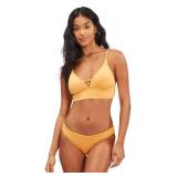 BOTTOM ONLY Billabong womens Classic Lowrider Bikini Bottom, Marigold, X-Small US