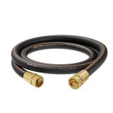 Giraffe Tools Leader Hose 6ft x 5/8\", Short Water Hose Heavy Duty for Hose Reel, Lightweight, Flexible with Female Female Fittings