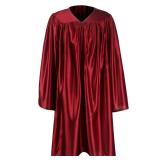 Cap gown Only GraduationMall Kindergarten Graduation Cap Gown Stole Package with 2025 Tassel, Certificate Maroon Small 27(3