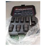 Eapele Bolt Extractor Set, 10 Piece Lug Nut Remover Socket Tool, 1/2\" Drive Impact Wheel Lock Removal Kit for Removing Damaged, Frozen, Rusted, Rounded-Off Bolts, Lug Nuts & Screws