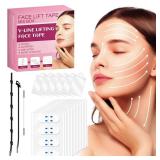 ANTIVP Neck Lift Tape Face Neck Lifting Tape Face Tape Lifting Invisible With String V-Shaped Instantly for Dounle Chin Forehead Skin Firming Mix Box (160PCS)