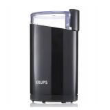 KRUPS Precision Electric Coffee Grinders, 3 oz Capacity, 200W Motor, Stainless Steel Blades for Uniform Grinding of Beans, Herb and Nuts, Coffee and Spice Grinder Electric, (Black)