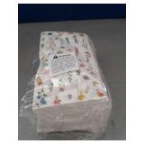 100Pcs Wildflower Napkins Party Decorations Disposable Floral Cocktail Napkins Butterfly Decorative Paper Flower Napkins Guest Bathroom Hand Towels for Wedding Bridal Baby Shower Birthday Tea Party