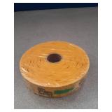 ESSENTIAL 1000 Raffle Tickets Rolls, Meal Tickets Single Roll for Events, Leisure, Movie Watching, Entertainment, Class Reward & Prizes - 5 Color Selection (Yellow)