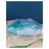 7 x 4 Pool Cover 87 X 59in Frame Rectangular Pool Cover 86 X 59in Rectangle Pool Cover for Above Ground Frame Dust Proof Rain Proof 7.3 ft x 4.9 ft Durable Paddling PE Blue