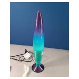 16 Inch Rainbow Motion Lamp, 2 Bulbs, Aurora Lamp, Night Light, Relaxing Mood Lighting for Adults, Home Office Decor, Birthday Present, Green Blue Purple