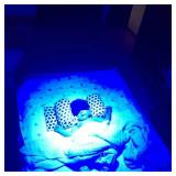 Jaundice Light Therapy Newborn Baby Infant Portable Blue Lamp for Physical Jaundice Skin Care Machine with 18pcs LED Light Chips Devices for All Skin Types for Professional and Home