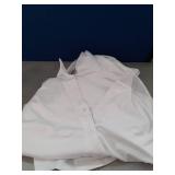 Sexy Club Dresses for Women 2024 Button Down Collar V Neck Belted Bodycon Thigh Split Maxi Club Party Dresses White Large