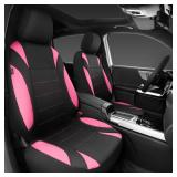PHOTO FOR REFERENCE, MOSTLY PINK CAR PASS Waterproof Car Seat Covers Full Sets, Universal Fit Seat Covers for Cars, EVA Neoprene Seat Cover Set Full Sets, Interior Covers for Auto SUV,Vans,sedans, Tru