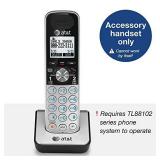 Pre Owned AT&T TL88002 Additional Cordless Handset, Silver/Black, Requires an AT&T TL88102 Expandable Phone System to Operate