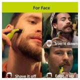 Philips Norelco OneBlade 360 Hybrid Face, Electric Beard Trimmer and Shaver, with 360 Blade Technology, 1x 360 Blade for Face, 5in1 Adjustable Comb, Model QP2724/90