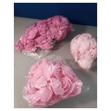 Bright Creations Artificial Flowers Foam Rose Heads - 3 x 1.2 in, Mixed Pink Shades, 100 Pack - Foam Roses for Flower Wall & Garland Backdrops, Wedding & Bridal Shower Decor