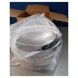 4 pcs Chrome 8 Inch Hub Caps Dome Metal 8\" Semi Truck Hub Covers Axle Cap Rear Wheel Covers Set for Semi Truck Hub Covers for Peterbilt Freightliner Baby Moon Hubcaps