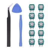 10PC Potentiometer Replacement for PS5 DualSense Controller, 2K3 Ohm Trimmer Potentiometer Sensor Module Sensor for ALPS Analog Joystick with Repair Kit