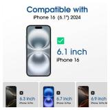 amFilm Auto-Alignment OneTouch for iPhone 16 [6.1