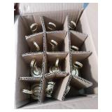 BARsics 12pcs Gold Premium Table Place Card Holders with Weighted Base Stand and Clip