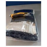 Diraysid Blackout Curtains for Bedroom Grommet Thermal Insulated Room Darkening Curtains (42 x 84 Inch, 2 Panels, Navy Blue)