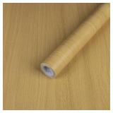 Wood Contact Paper Peel and Stick, Thicken Vintage Wood Grain Wallpaper for Countertops Furniture, Natural Wood Furniture Sticker Self-Adhesive Removable Waterproof Vinyl Film 15.7 in X 393 in