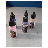 Missing One Vallejo - The Shifters Space Dust | Set of 6 Metallic Acrylic Airbrush Colours | Ideal for Painting Fantasy Figures and Wargames | Contains 5 bottles x 17 ml (0.57 fl.oz.)