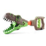 DINOBROS Dinosaur Chomper Toys for Kids with 3 Roar Sounds and Light Jurassic Dinosaurs Grabber Claw T-Rex Reacher Robot Hand Pincher Dino Snapper