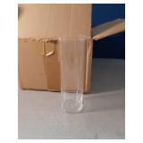 Drinking Glasses 12oz, Thin Collins Glasses Set of 6,Clear Tall Glass Cups For Water, Juice, Beer, Drinks, and Cocktails and Mixed Drinks (6pcs CollinsGlass 180mm)