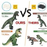 Gzsbaby 6 Piece Jumbo Dinosaur Toys for Kids 3-5 and Toddlers, Large Soft Dinosaur Toys for Lovers - Perfect Party Favors, Birthday Gifts