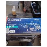 Aquastrong PSP100 1HP Swimming Pool Pump - Retail: $199