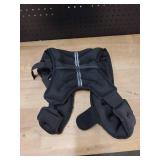 Black weighted exercise vest 16 lb - Retail: $69