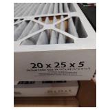 Nordic Pure 20x25x5 HVAC Air Filter 2 Pack  - Retail: $25