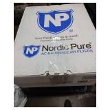 Nordic Pure 20x25x5 HVAC Air Filter 2 Pack  - Retail: $25