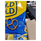 Rold Gold Tiny Twists Pretzels 1 oz Bag 88Carton FRI32430 multi-pack - Retail: $107