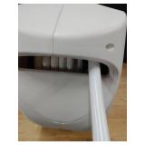Aquazilla Retractable Garden Hose Reel, 58 in 100+6 ft, Heavy Duty Wall Mounted Water Hose Reel, Spring Power Automatic Rewind, Any Length Lock, 180° Swivel Bracket, 10 Pattern Spray Nozzle -