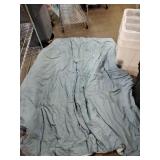 Bedsure Blue Queen size bed comforter -