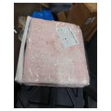 Pink Floral Home Rug Collection 4 ft x 6 ft - Retail: $49