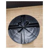 USA Made Original Round Foundation Block (10-Pack)  Supports 1250 Lbs, Durable Deck Support and Floating Shed Base  100% Recyclable Pedestal for Pier, Post and Beam Construction -Retail:$100