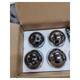 putnik Ceiling Light Fixture Black Globe Sputnik Chandelier with Smoke Glass 5-Light Modern Chandelier