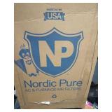 Nordic Pure 20x30x1 HVAC Air Filter 6 Pack  - Retail: $70