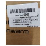 Goldenwarm 10-Pack Hardware Drawer Slides 128mm - Retail: $25